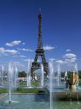 Fountain in Front of the Palacio De Comunicaciones, the Central Post Office, in Madrid, Spain-Nigel Francis-Photographic Print