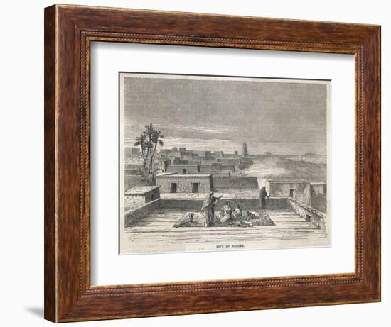 Niger, Agades 1850S-null-Framed Premium Giclee Print