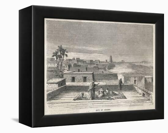 Niger, Agades 1850S-null-Framed Stretched Canvas