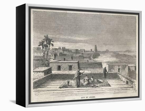Niger, Agades 1850S-null-Framed Stretched Canvas