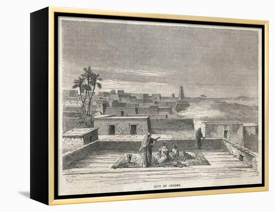 Niger, Agades 1850S-null-Framed Stretched Canvas