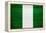 Nigeria Flag Design with Wood Patterning - Flags of the World Series-Philippe Hugonnard-Framed Stretched Canvas