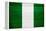 Nigeria Flag Design with Wood Patterning - Flags of the World Series-Philippe Hugonnard-Framed Stretched Canvas