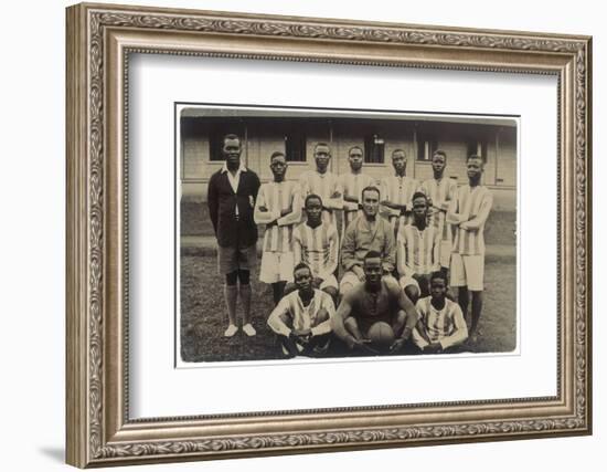 Nigeria's Football Team-null-Framed Photographic Print