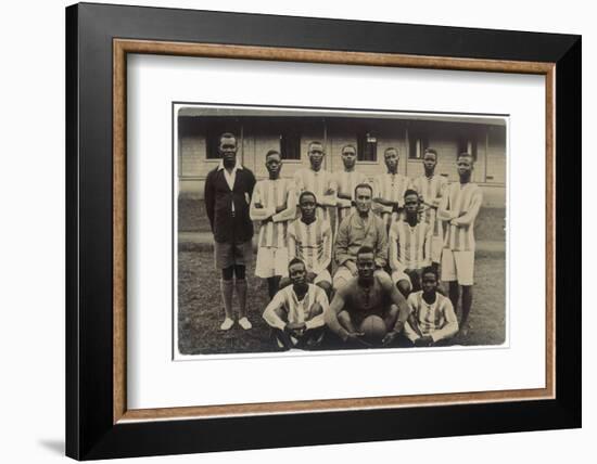 Nigeria's Football Team-null-Framed Photographic Print