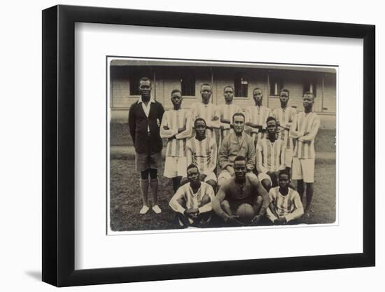 Nigeria's Football Team-null-Framed Photographic Print