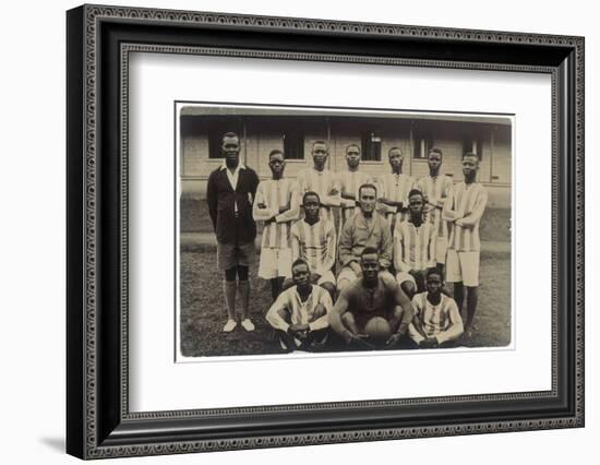 Nigeria's Football Team-null-Framed Photographic Print