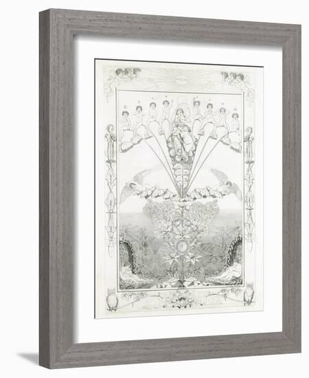 Night, 1805-Philipp Otto Runge-Framed Giclee Print