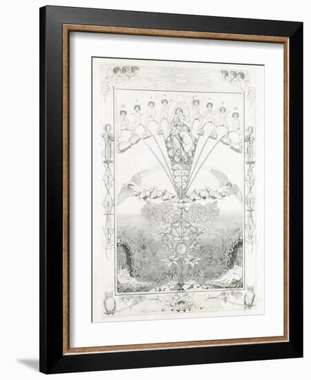 Night, 1805-Philipp Otto Runge-Framed Giclee Print