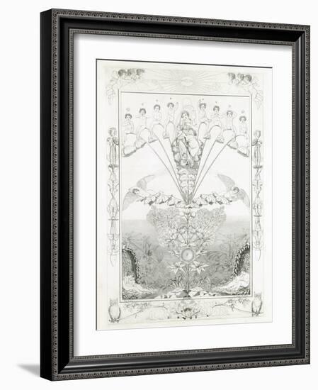 Night, 1805-Philipp Otto Runge-Framed Giclee Print