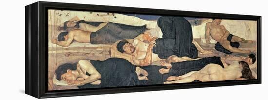 Night, 1890-Ferdinand Hodler-Framed Premier Image Canvas