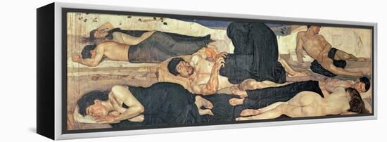 Night, 1890-Ferdinand Hodler-Framed Premier Image Canvas