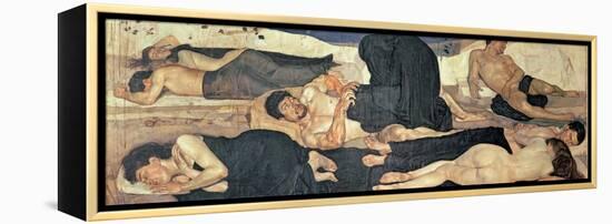 Night, 1890-Ferdinand Hodler-Framed Premier Image Canvas