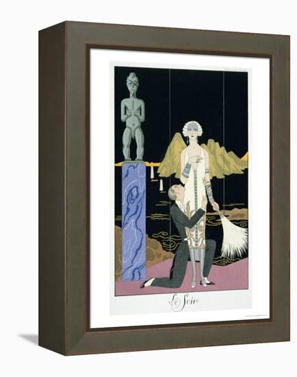 Night, 1925-Georges Barbier-Framed Premier Image Canvas