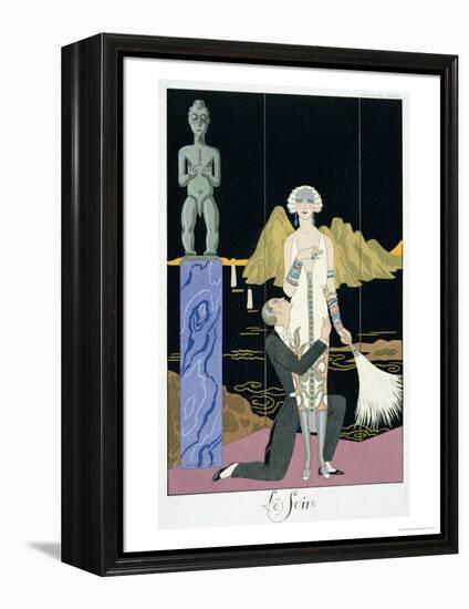 Night, 1925-Georges Barbier-Framed Premier Image Canvas