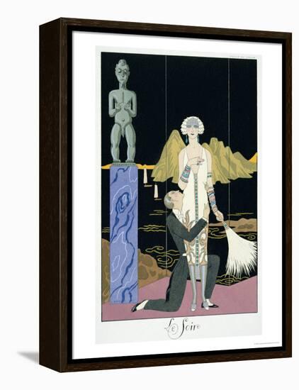 Night, 1925-Georges Barbier-Framed Premier Image Canvas