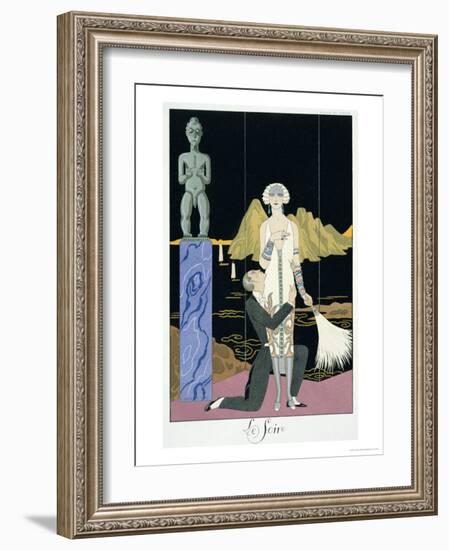 Night, 1925-Georges Barbier-Framed Giclee Print