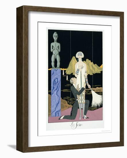 Night, 1925-Georges Barbier-Framed Giclee Print