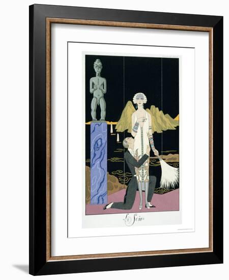 Night, 1925-Georges Barbier-Framed Giclee Print