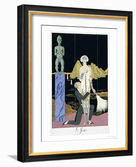 Night, 1925-Georges Barbier-Framed Giclee Print