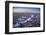 Night Aerial View of the Shard, River Thames, Tower Bridge and City of London, London, England-Jon Arnold-Framed Photographic Print