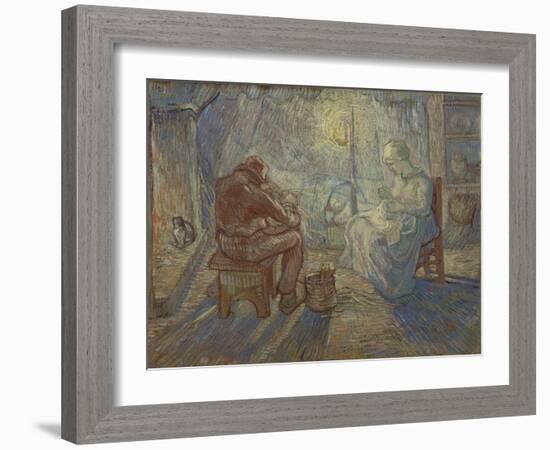 Night (After Mille), 1889-Vincent van Gogh-Framed Giclee Print