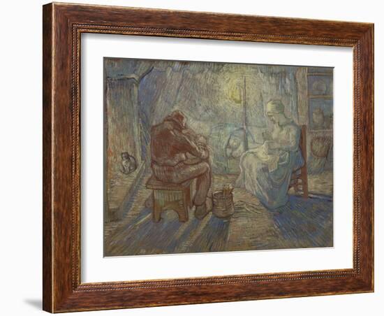 Night (After Mille), 1889-Vincent van Gogh-Framed Giclee Print