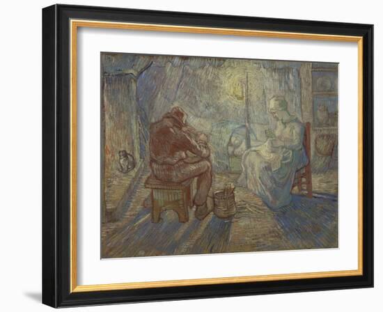 Night (After Mille), 1889-Vincent van Gogh-Framed Giclee Print