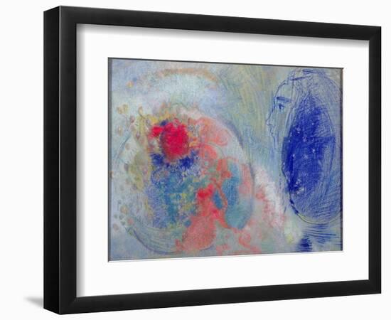 Night and Day, 1908-11-Odilon Redon-Framed Giclee Print