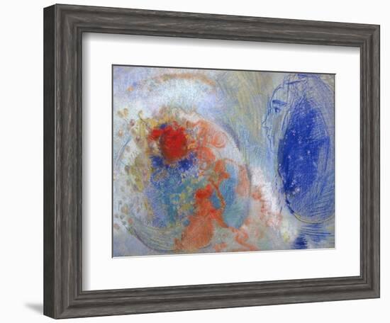Night and Day, 1908-1911-Odilon Redon-Framed Giclee Print