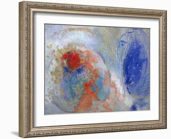 Night and Day, 1908-1911-Odilon Redon-Framed Giclee Print