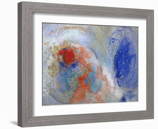 Night and Day, 1908-1911-Odilon Redon-Framed Giclee Print