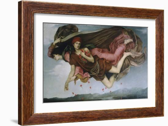 Night and Sleep-Evelyn De Morgan-Framed Giclee Print