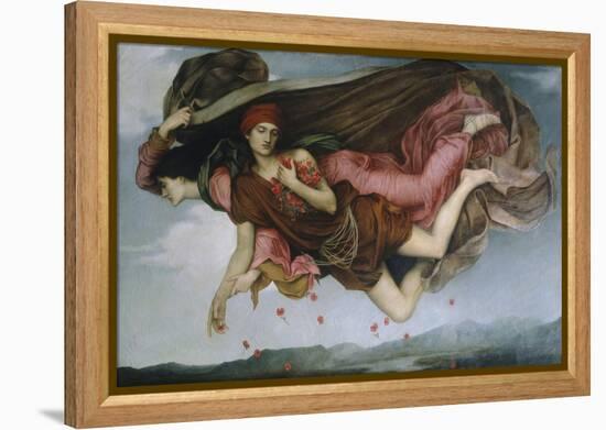 Night and Sleep-Evelyn De Morgan-Framed Premier Image Canvas