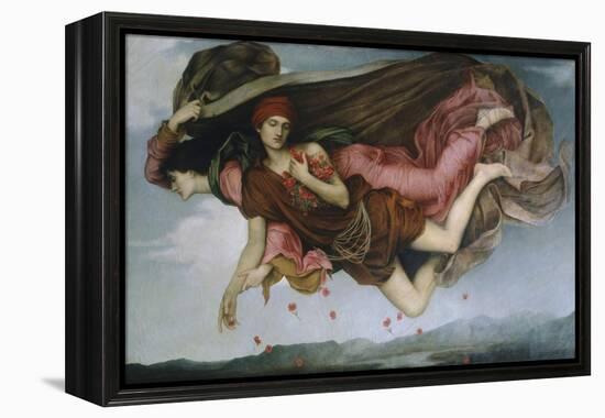 Night and Sleep-Evelyn De Morgan-Framed Premier Image Canvas