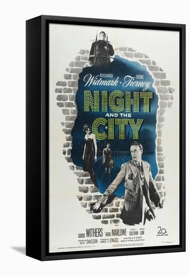 Night And the City, 1950, Directed by Jules Dassin-null-Framed Premier Image Canvas