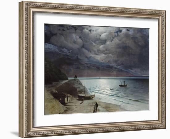 Night at Gurzuf, 1891-Ivan Konstantinovich Aivazovsky-Framed Giclee Print