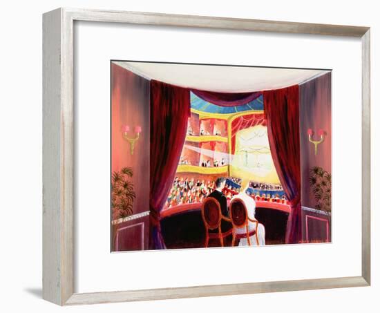 Night at the Ballet, 1984-Mark Baring-Framed Giclee Print