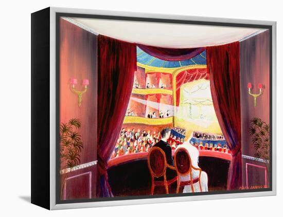 Night at the Ballet, 1984-Mark Baring-Framed Premier Image Canvas