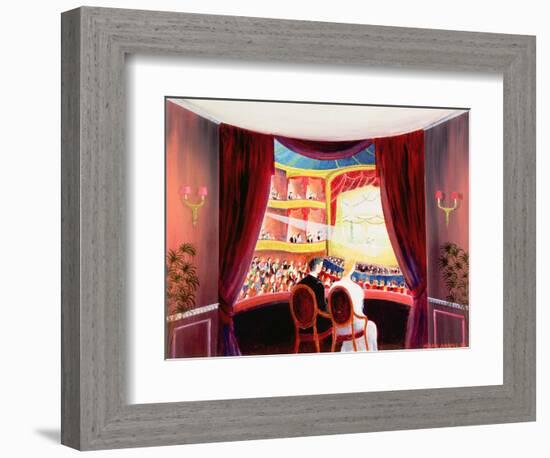 Night at the Ballet, 1984-Mark Baring-Framed Giclee Print