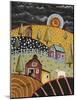 Night Barn 1-Karla Gerard-Mounted Giclee Print