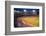 Night baseball game at historic Fenway Park, Boston Red Sox, Boston, Ma., USA, May 20, 2010, Red...-null-Framed Photographic Print