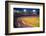 Night baseball game at historic Fenway Park, Boston Red Sox, Boston, Ma., USA, May 20, 2010, Red...-null-Framed Photographic Print