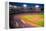 Night baseball game at historic Fenway Park, Boston Red Sox, Boston, Ma., USA, May 20, 2010, Red...-null-Framed Premier Image Canvas