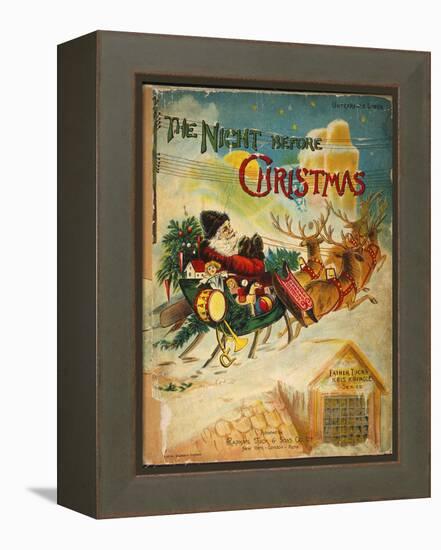 Night Before Christmas-null-Framed Premier Image Canvas