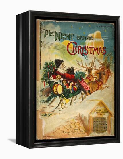 Night Before Christmas-null-Framed Premier Image Canvas