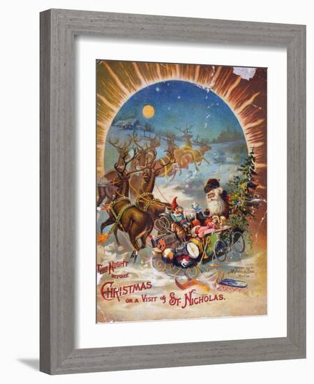 Night Before Christmas-null-Framed Giclee Print