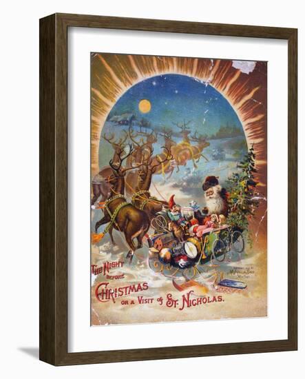 Night Before Christmas-null-Framed Giclee Print