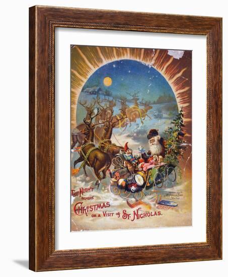 Night Before Christmas-null-Framed Giclee Print