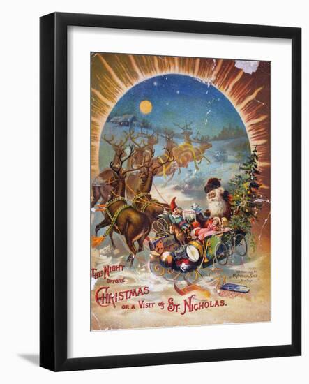 Night Before Christmas-null-Framed Giclee Print